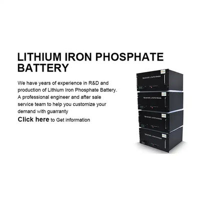 Купить 48V 100Ah LiFePO4 батарея для солнечных систем с 40V разрядное отключение напряжение и 100A максимальный заряд / разрядный ток online manufacture