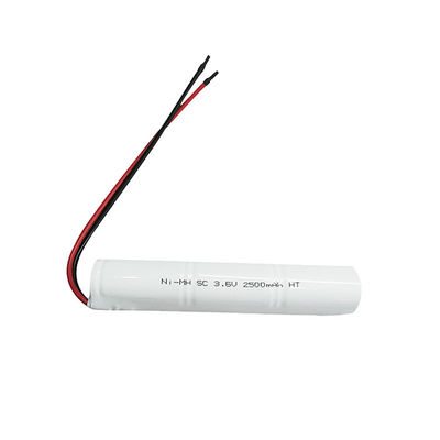 Купить Настраиваемая аккумуляторная батарея из никеля 3.6v 2500mah online manufacture