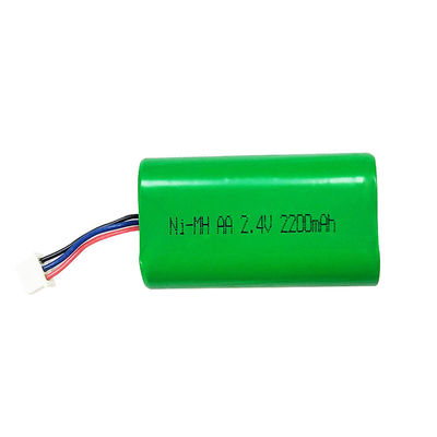Купить Настроенная никелевая аккумуляторная батарея 2200mah 2.4v Nimh аккумуляторная батарея RoHS Производство в сети