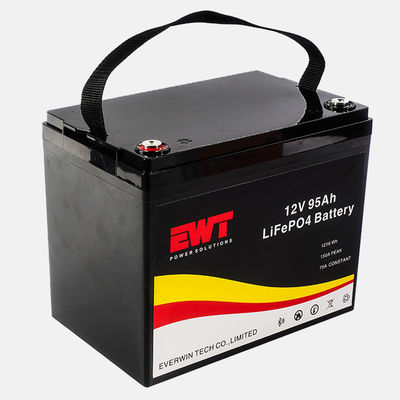 Купить Замена электрической лодки 12.8V 95Ah Литий-железофосфатная батарея 12V IFR32700 Литий-ионная батарея online manufacture
