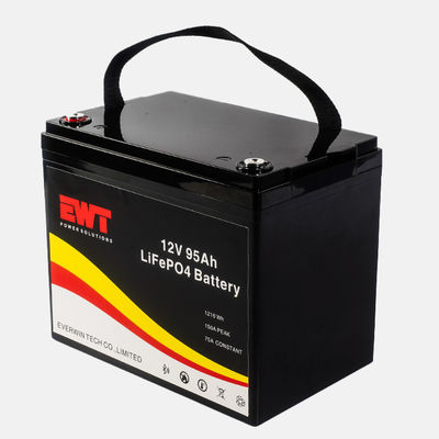 Купить Автомобильное хранилище для автотранспортных средств (EV RV Car Storage Rechargeable) 12 В литий-ионный LFP LiFePO4 аккумулятор 12,8 В 95 Ач литий-железофосфатный аккумулятор online manufacture