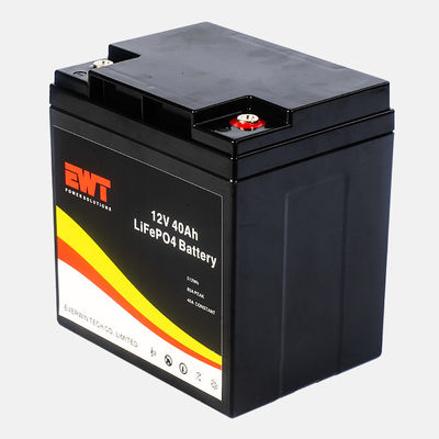 Купить 12.8V 40Ah Литий-железофосфатная батарея Пакет Карты для гольфа Хранилище 12V LiFePO4 LFP IFR26650 Литийная батарея online manufacture