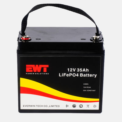 Купить Автомобиль 12В LiFePO4 LFP Литий аккумуляторный пакет 12.8V 35Ah Литий железофосфатный аккумулятор для RV EV систем online manufacture