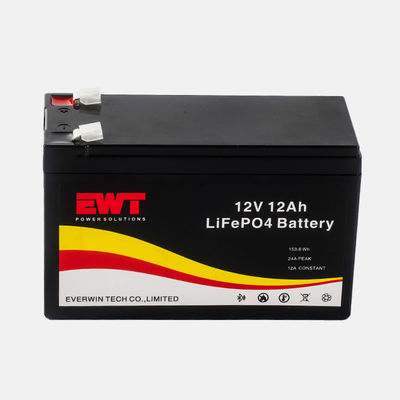 Купить 12V 12Ah LiFePO4 аккумулятор с ультра широким диапазоном температуры Производство в сети
