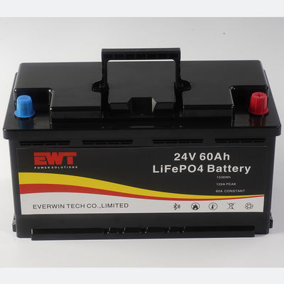Купить Перезаряжаемая Lifepo4 24V 60Ah литий-ион фосфатная батарея для домашней системы online manufacture