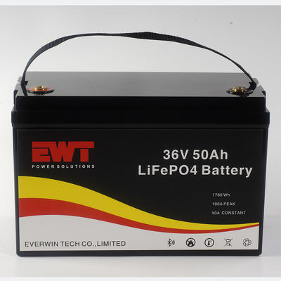 Купить 1760Wh Выходная мощность Глубокий цикл Жизненный цикл 36v 50ah Литий-ионный аккумулятор для электрического велосипеда online manufacture