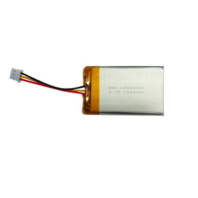 Купить Серебряный литий-полимерный аккумулятор LP503759 3.7V 1300MAH с защитой от перезарядки Серебряная форма и цвет Производство в сети