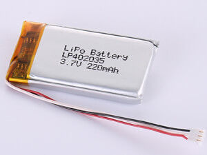 Купить LP402035 3.7V 220MAH 1S1P Полимерный литий-ионный перезаряжаемый элемент высокой скорости для долговременной работы и правильного удаления online manufacture