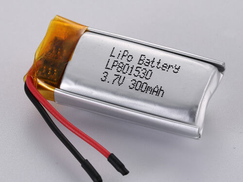 Купить LP801530 3.7V 300MAH Литий-полимерная аккумуляторная батарея для температуры разряда и емкости от -20 до 60 градусов Цельсия Производство в сети