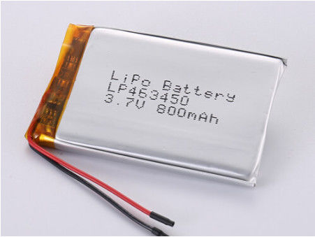 Купить LP463450 3.7V 800MAH Li-polymer Battery CE Certificates OEM ODM Supported Chemical Composition online manufacture