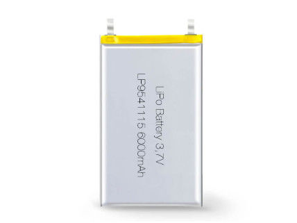 Купить LP 9541115 3.7V 6000MAH литий-ионные батареи производители Литий-полимерный аккумулятор с настраиваемыми опциями и поддержкой OEM / ODM online manufacture
