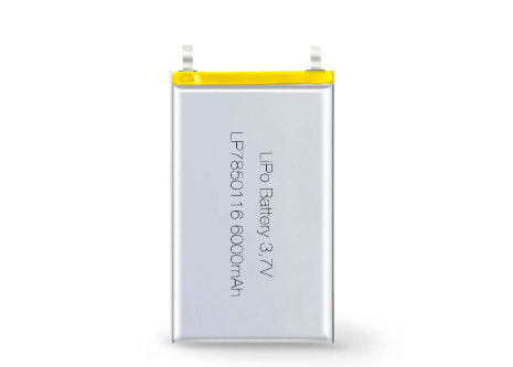 Купить LP7850116 6000MAH 3,7V литий-ионные батареи производители Образец поддерживаемый OEM Odm Литий-полимерный аккумулятор с другим анодным материалом online manufacture