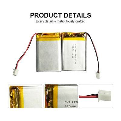 3.7в литий-полимерная батарея 950mah 1000mAh Липо батарея 583450 603450