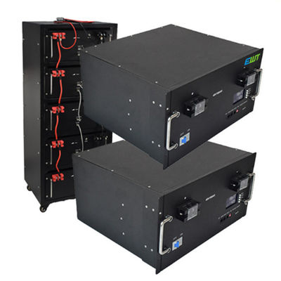 Промышленный стабильный корпус 5U 48V 100AH Литий-железо-фосфатные батареи