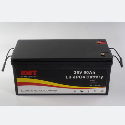 36V 90AH LifePo4 Батарейный комплект OEM Сервис Продажа с влажностью 65±20% RH Высокая безопасность
