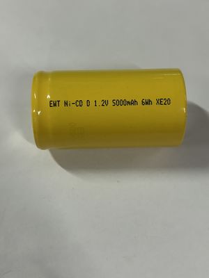 5000mAh NICD CEll от -20°C до 55°C и долговечность для промышленных применений