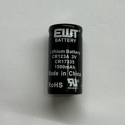 Высокое напряжение 2.0V CR123A 3.0V 1500MAH Ли/диоксид марганца аккумулятор для электронных устройств