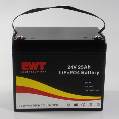 Высокая безопасность и эффективность LFP 24V батарея с встроенным BMS Максимальный ток зарядки 20A