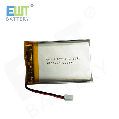LP853450 3.7V 1500MAH Ли-полимерная батарея с максимальным током зарядки 1C