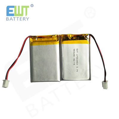 LP553450 3.7V 950mAh Литий полимерный аккумулятор 1S1P Пакет сборки Модель поддержки PCM