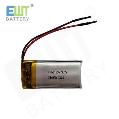 LP601836 3.7V 350mAh литий полимерный аккумулятор 1S1P для длительного воздушного или морского судоходства