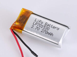 LP701530 3,7V 270MAH Литий полимерная батарея с PCM и защитой от короткого замыкания