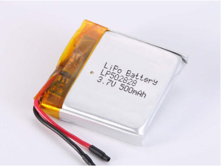 LP502828 3,7V 500MAH Литий полимерная батарея с JST/Кондиционированный тип соединителя и сертификаты ROHS Напряжение 3,7V Анодный материал Другие