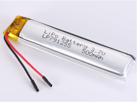 LP791255 500MAH JST/Customized Lithium Polymer Battery для высокопроизводительного и долговременного решения энергопотребления с воздушной доставкой