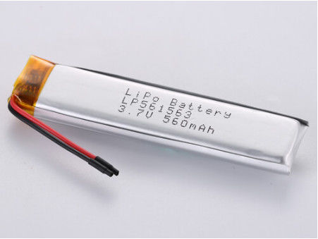 3.7V 560MAH JST Коннекторный тип Литий полимерная аккумуляторная батарея с 1C током разряда Легкий и прочный