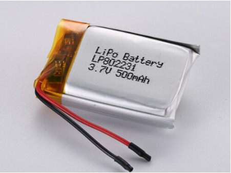 LP802231 3,7V 500MAH серебряная литий-полимерная батарея с широким применением и защитой от ПКБ