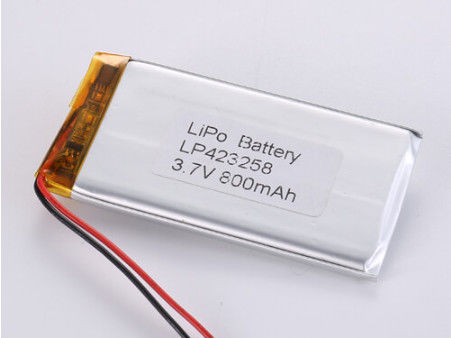 LP423258 3.7V 800MAH Химический состав Литий полимерный аккумулятор Литий-ионный перезаряжаемый элемент для промышленности