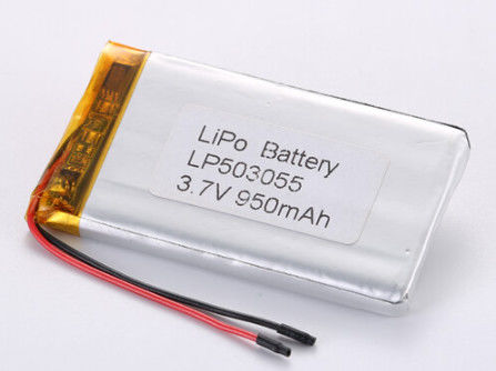 LP503055 3,7V 950MAH литий-ионные батареи производители Долговечные литий-полимерные аккумуляторы с перезаряжаемой батареей