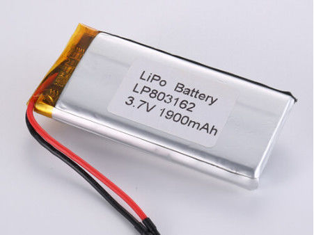 LP803162 3,7V 1900mah литий-ионные аккумуляторы производители