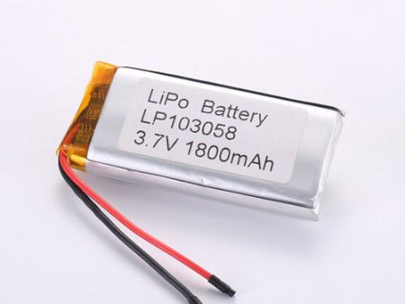 LP103058 3,7V 1800mah литий-ионные батареи производители Soft Pack Литий-полимерный аккумулятор с защитой от перезарядки и гибкой конструкцией
