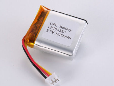 LP103333 3.7V 1300MAH Литий полимерные батареи Производители с химическим составом
