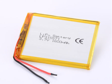 LP315571 3.7V 1600mAh литий-ионный аккумулятор с защитой от перезарядки и длительным сроком службы