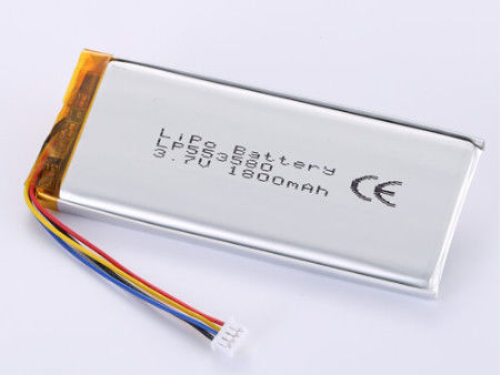 LP553580 3.7V 1800MAH литий-ионные батареи производители Скорость разряда Да и полимерный литий-ионный перезаряжаемый элемент с сертификацией CE