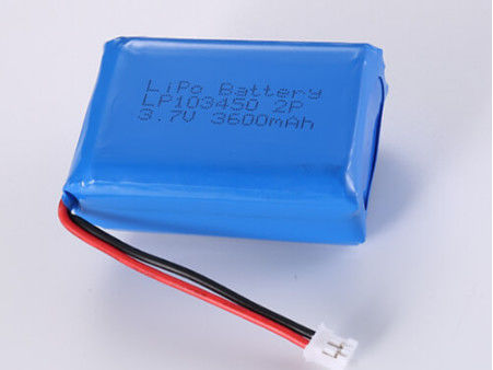 LP103450 3.7V 3600mAh Ли-ионные батареи Производители Липо батареи Литийный полимер перезаряжаемый с открытым напряжением