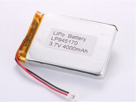 Ли-полимер LP945170 3.7V 4000MAH Батарея Производители Настраиваемая литиевая полимерная батарея