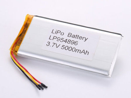 Высокая емкость LiPo Pack 3.7V 5000MAH Ли-ионные батареи Производители Другие анодные материалы для стандартов 2-3 часа Время зарядки