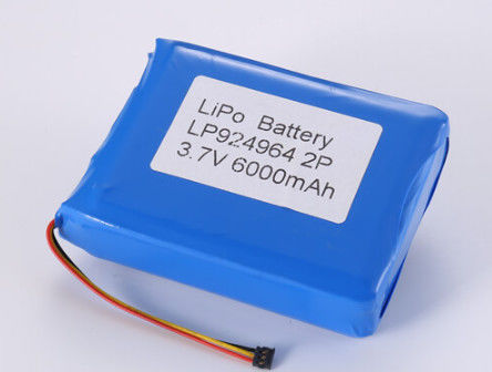 3.7V 6000MAH Ли-ионные батареи Производители, OEM и ODM Литий-полимерные батареи 2-3 часа время зарядки
