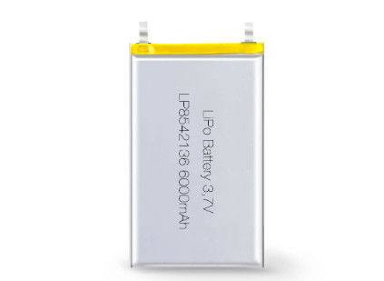 LP8542136 3.7V 6000mAh Полимерный литий-ионный перезаряжаемый элемент для 3,7V напряжения Приложения OEM и ODM Поддерживается