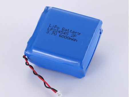 LP224545 3.7V 6000MAH Ли-ионные батареи Производители высокомощный пакет LiPo с 500 циклами Продолжительность цикла в -20 °C до 60 °C