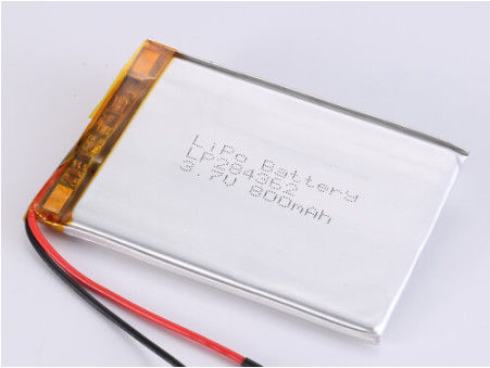 LP284362 3.7V 800MAH Ли-ионные батареи Производители высокопроизводительный LiPo Pack с защитой от короткого замыкания и безопасностью