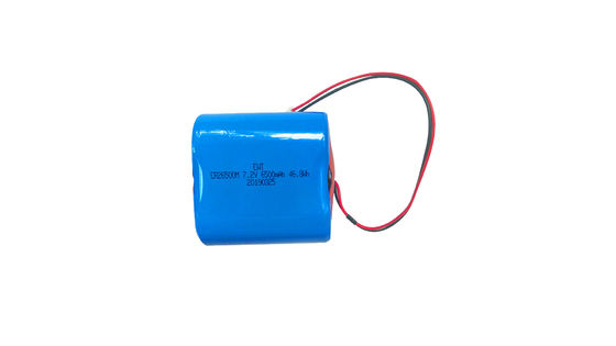 ER26500M 7.2V 6500MAH Высокая надежность Батарея с литиевым тиониловым хлоридом с низким содержанием